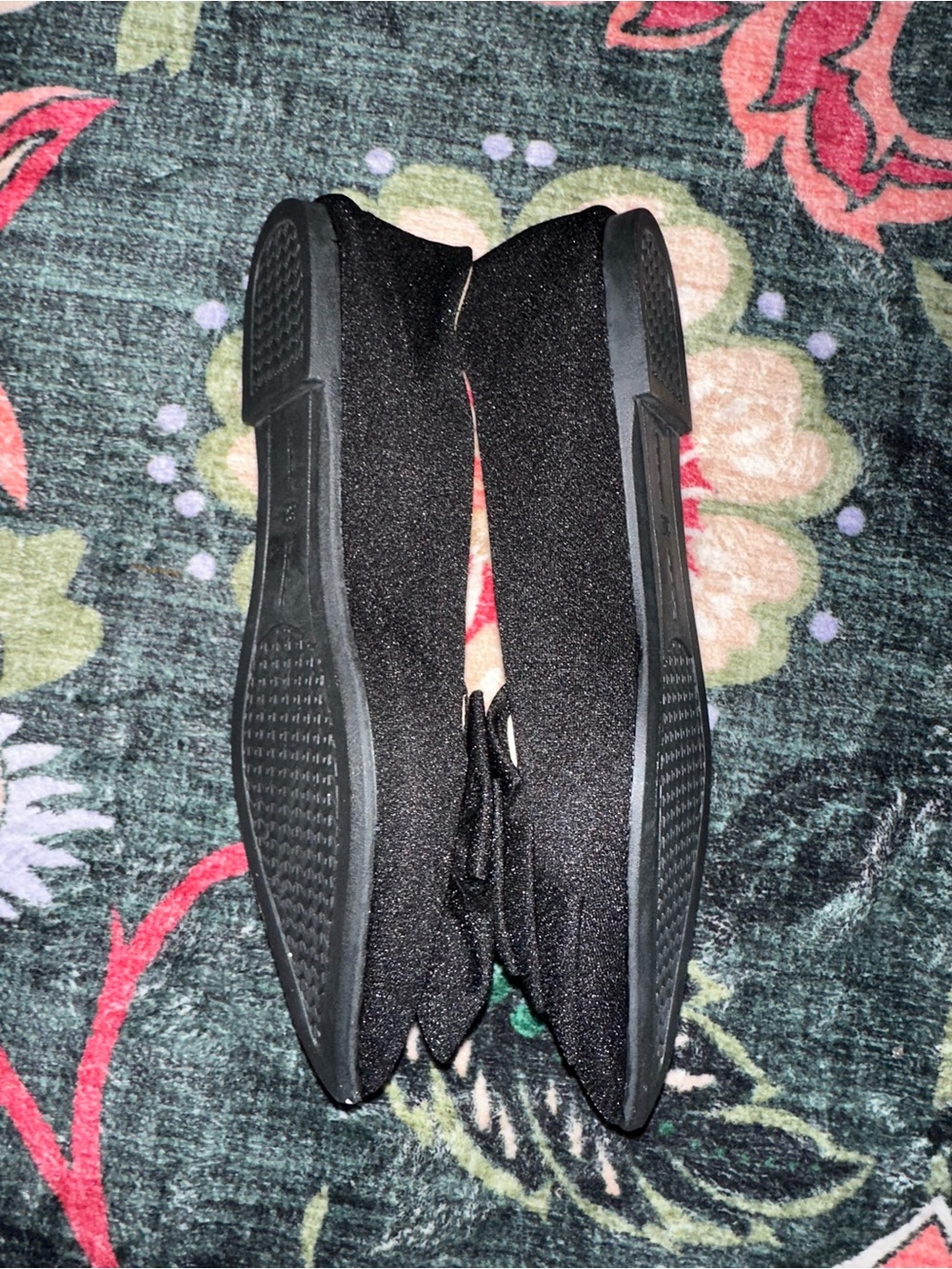 4/$20 💫 
SHEIN Black Bow Pointed Toe Ballet Flats Size 7 Slip-On Shoes - Picture 7 of 11